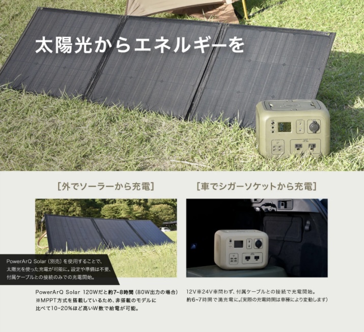 コンセントも使えるモバイルバッテリー